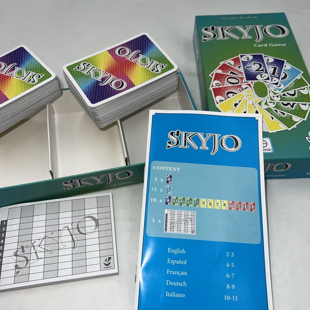 Skyjo Card Game by Magilano Family Game 2–8 Players 30 Min